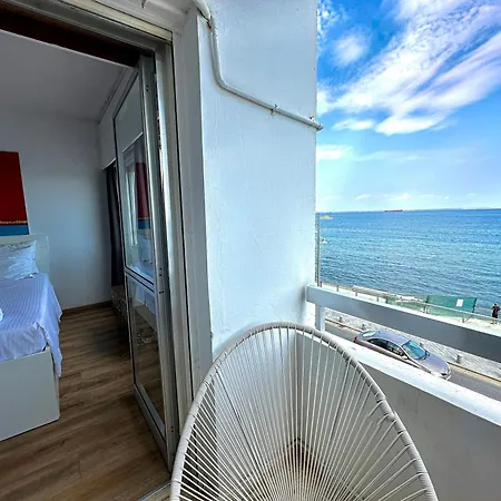2br Seafront In Center With Community Pool Apartment Larnaca