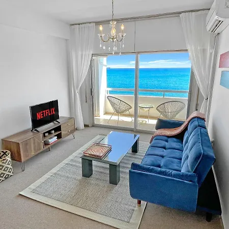 2br Seafront In Center With Community Pool Larnaka