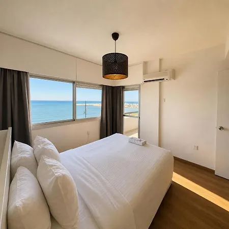2br Seafront In Center With Community Pool Larnaca